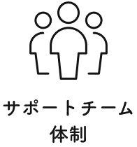 サポートチーム体制